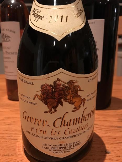 2017 Philippe Leclerc Gevrey-Chambertin 1er Cru Les Cazetiers