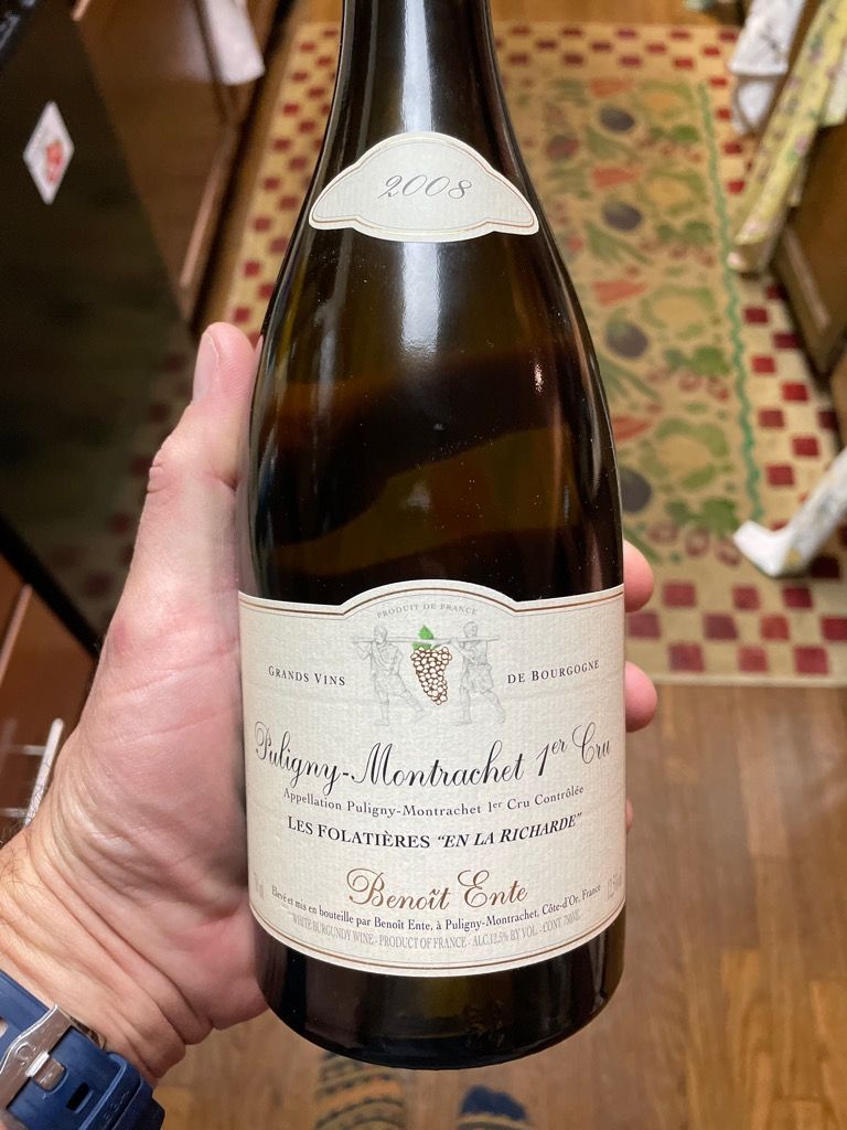 ワイン Puligny-Montrachet 1er cru 2016 Benoit Ente Puligny-Montrachet 1er Cru Folatières En la