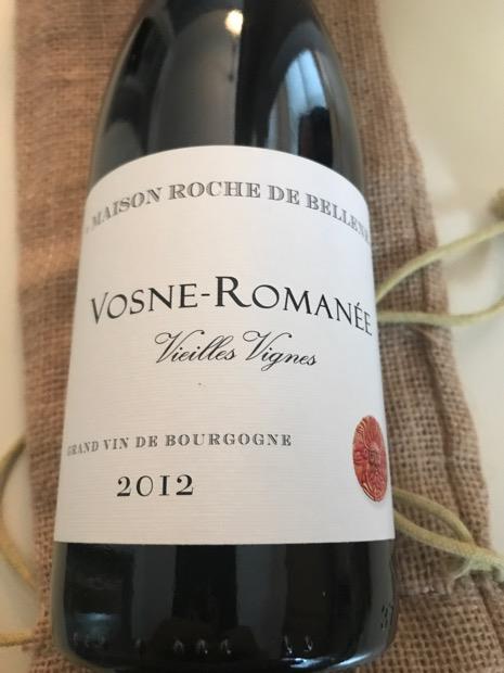 2012 Maison Roche de Bellene Vosne-Romanée Vieilles Vignes, France ...