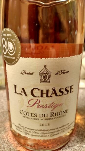 2007 La Chasse du Pape Côtes du Rhône Prestige Rosé