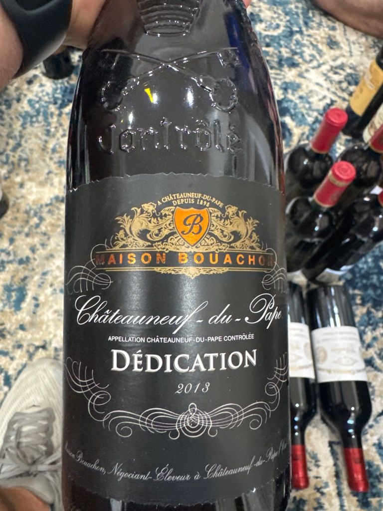 2013 Maison Bouachon ChâteauneufduPape Dedication, France, Rhône
