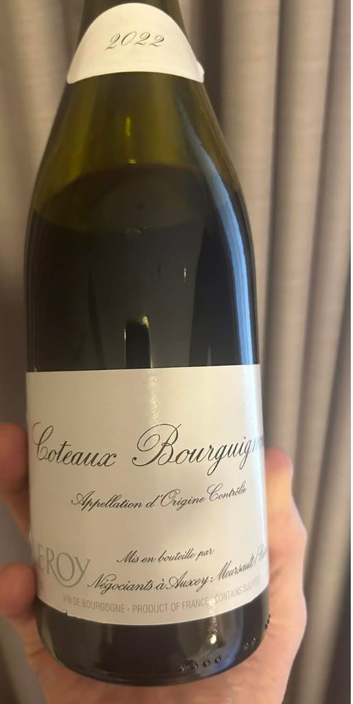 2022 Domaine Leroy Coteaux Bourguignons - CellarTracker 2022 Domaine Leroy Coteaux Bourguignons - CellarTracker