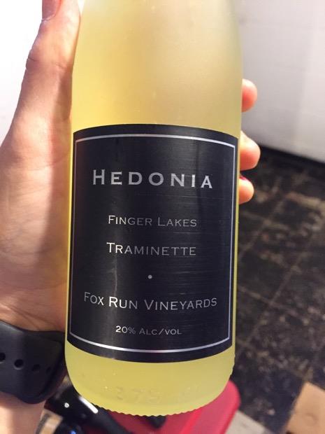 2015 Fox Run Vineyards Traminette Hedonia Seneca Lake, USA, New York ...