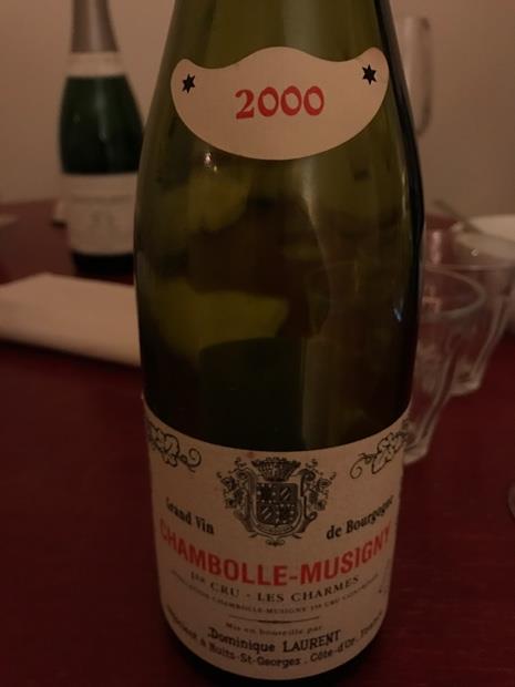1996 Dominique Laurent Chambolle-Musigny - CellarTracker