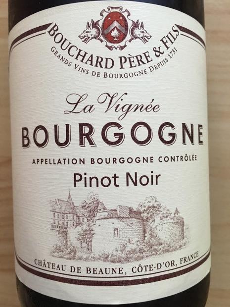 Бургонь пино. Бургонь Пино Нуар ла Винье. Вино Bourgogne Pinot Noir la Vignee (2015 год). Вино Bouchard Pere & fils Bourgogne Pinot Noir la Vignee, 2017, 0.75 л. Bourgogne Pinot Noir красное сухое.