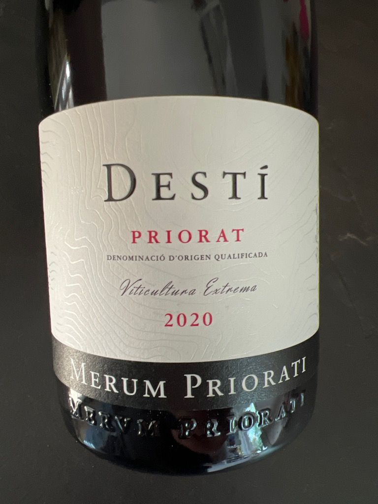 2020 Merum Priorati Priorat Destí, Spain, Catalunya, Priorat ...