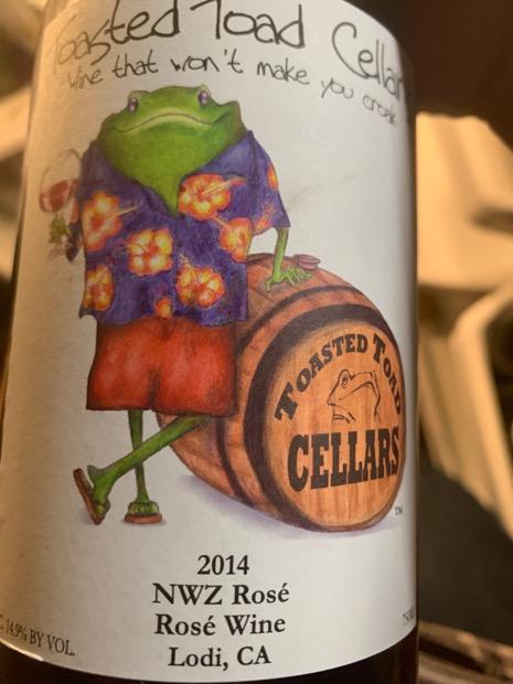 Toasted Toad 2014 Toasted Toad Cellars Rosé, USA, California, Central Valley, Lodi ...