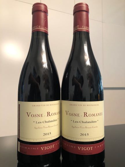 2014 Vosne-Romanée Les Chalands 2014 Domaine Vigot Fabrice Vosne-Romanée Les Chalandins