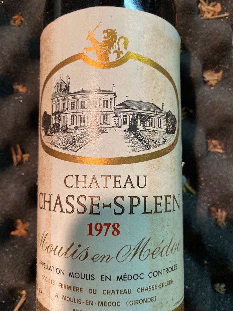 1982 Château Chasse-Spleen - CellarTracker