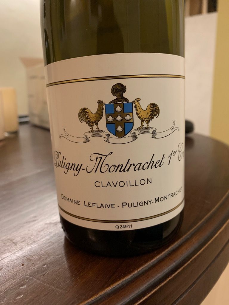 2002 Domaine Leflaive Clavoillon, Puligny-Montrachet Premier