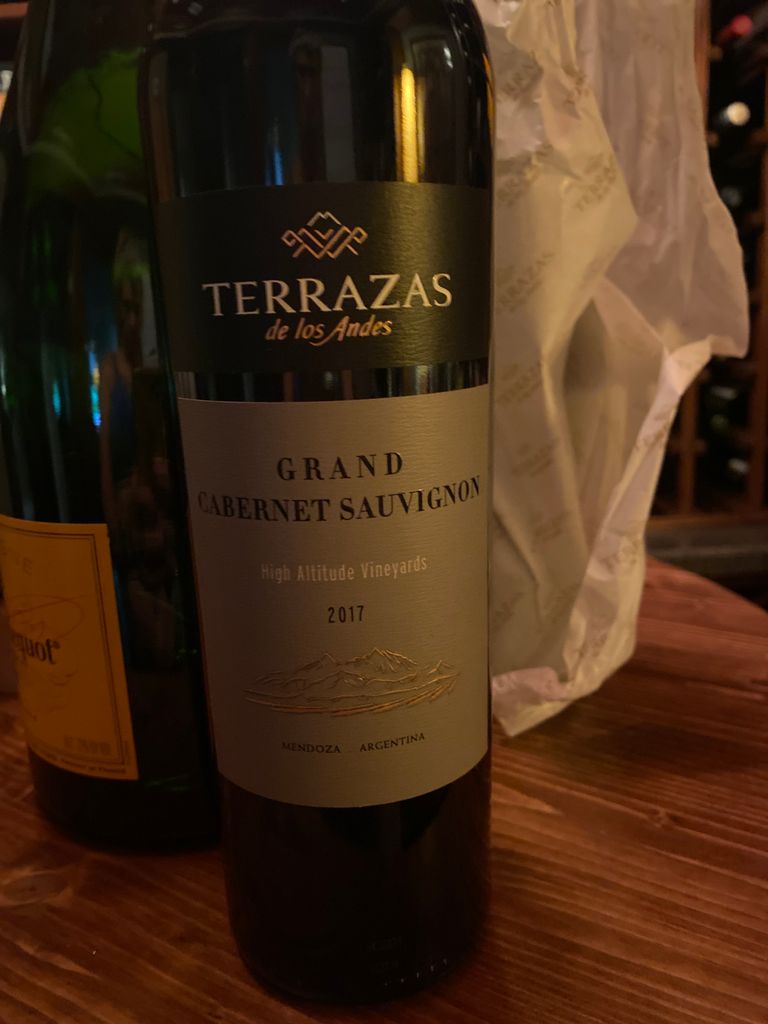 2017 Terrazas De Los Andes Cabernet Sauvignon Argentina Mendoza