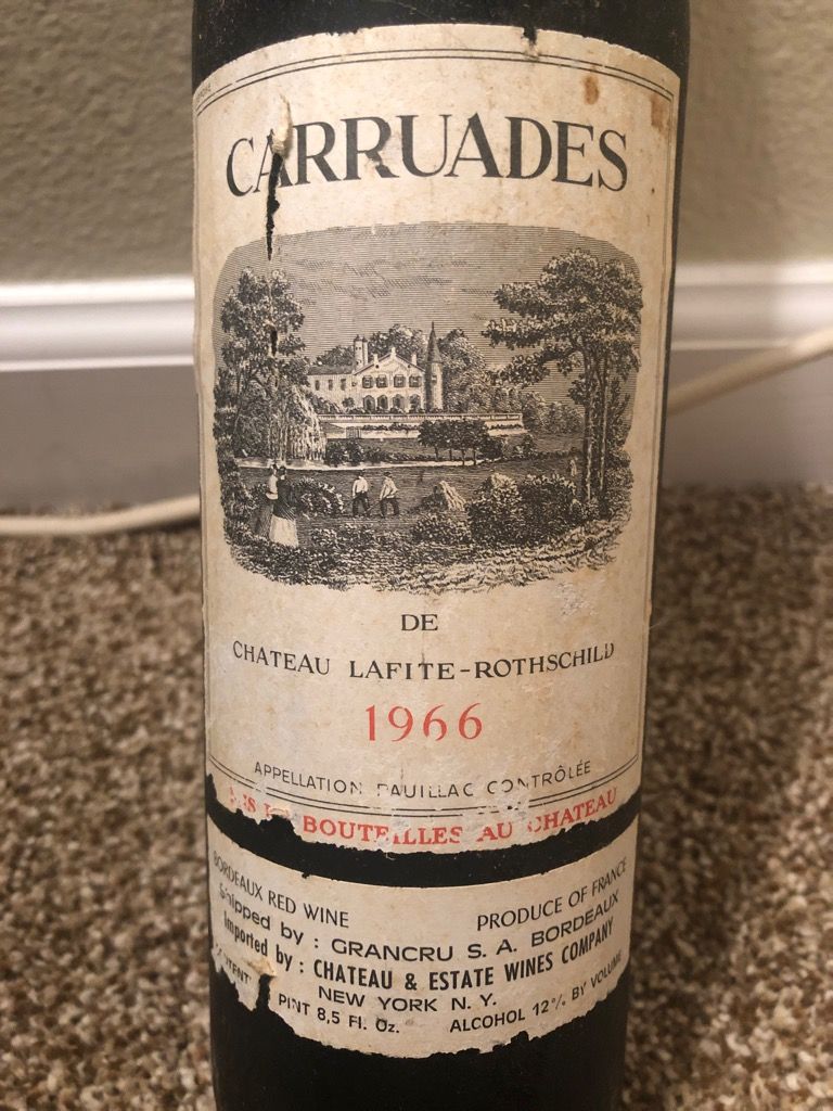 1966 Carruades de Lafite - CellarTracker