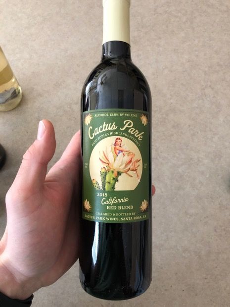 2016 Cactus Park Red Wine - CellarTracker