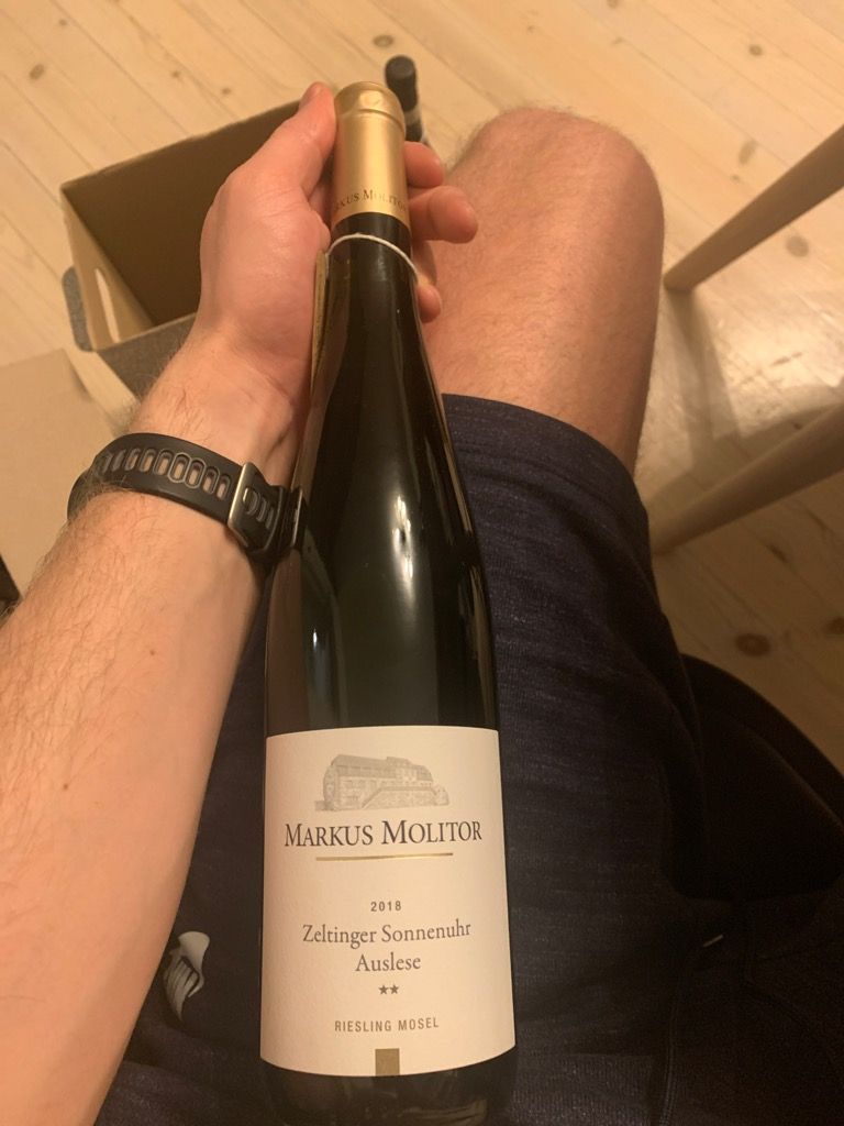 2018 Markus Molitor Zeltinger Sonnenuhr Riesling Auslese 