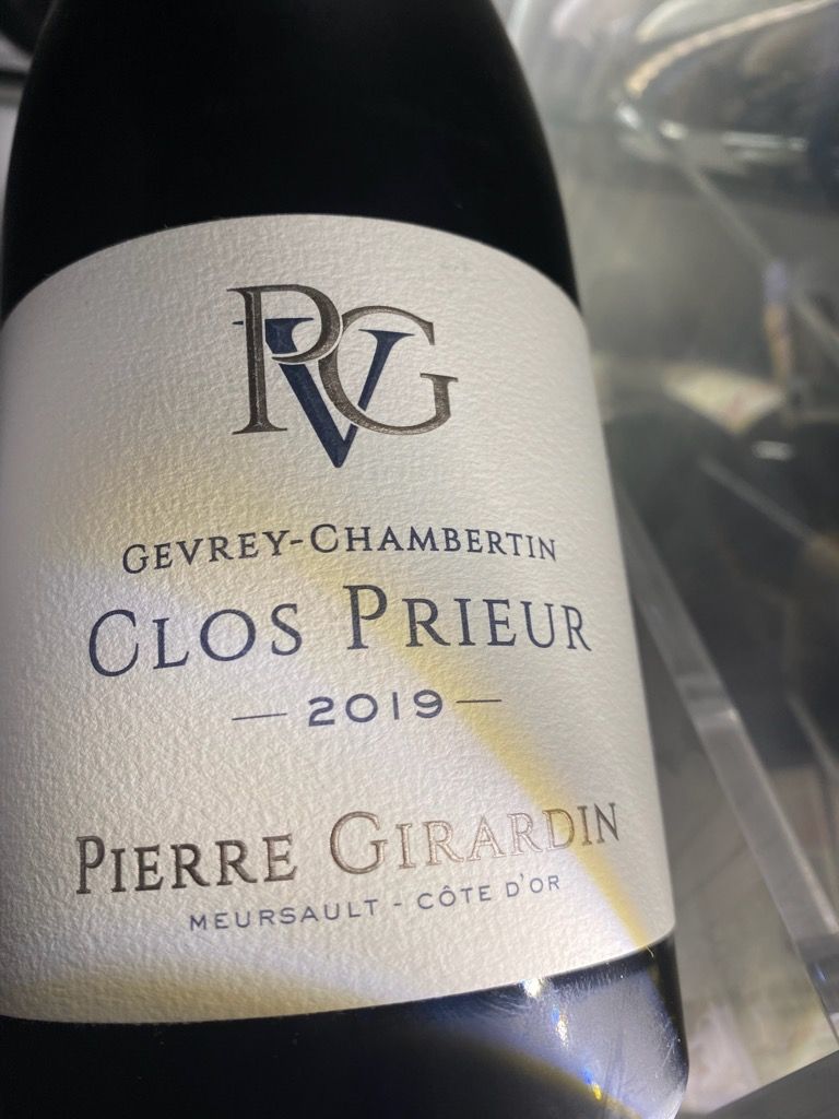 2020 Pierre Girardin Gevrey-Chambertin Clos Prieur - CellarTracker