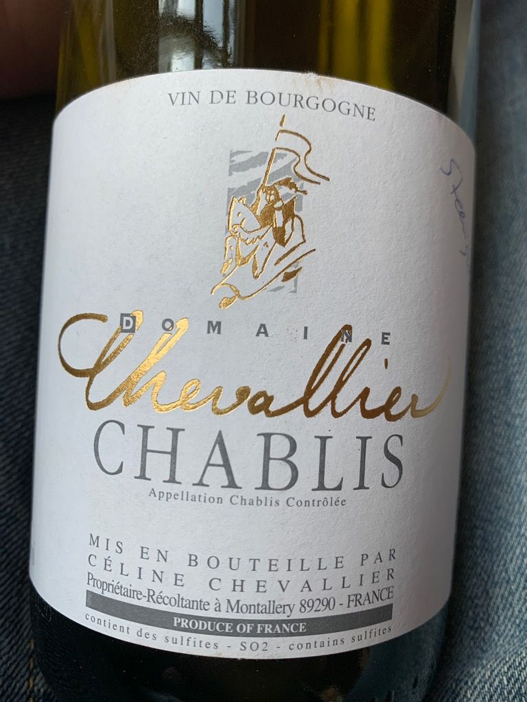 2020 Celine Chevallier Chablis, France, Burgundy, Chablis CellarTracker