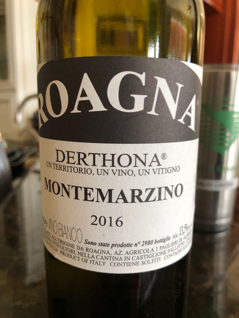 2016 Roagna Montemarzino Derthona, Italy, Piedmont, Vino da Tavola ...