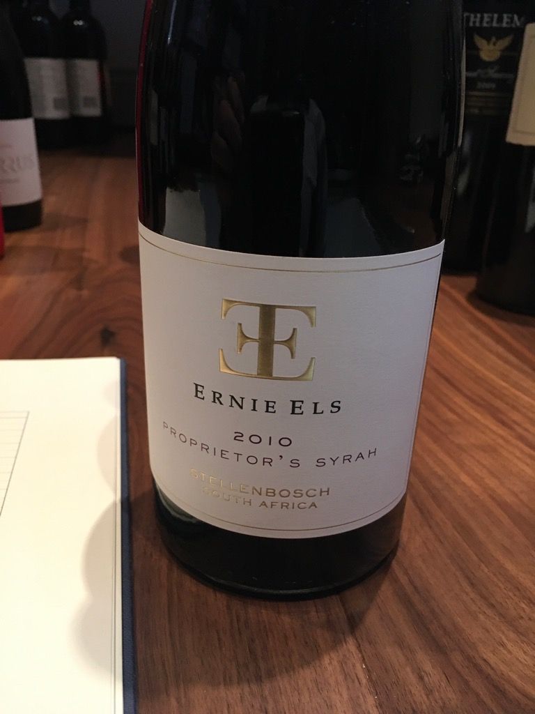 Ernie Els Proprietor's Syrah 2009 Ernie Els Proprietor's Blend 2009