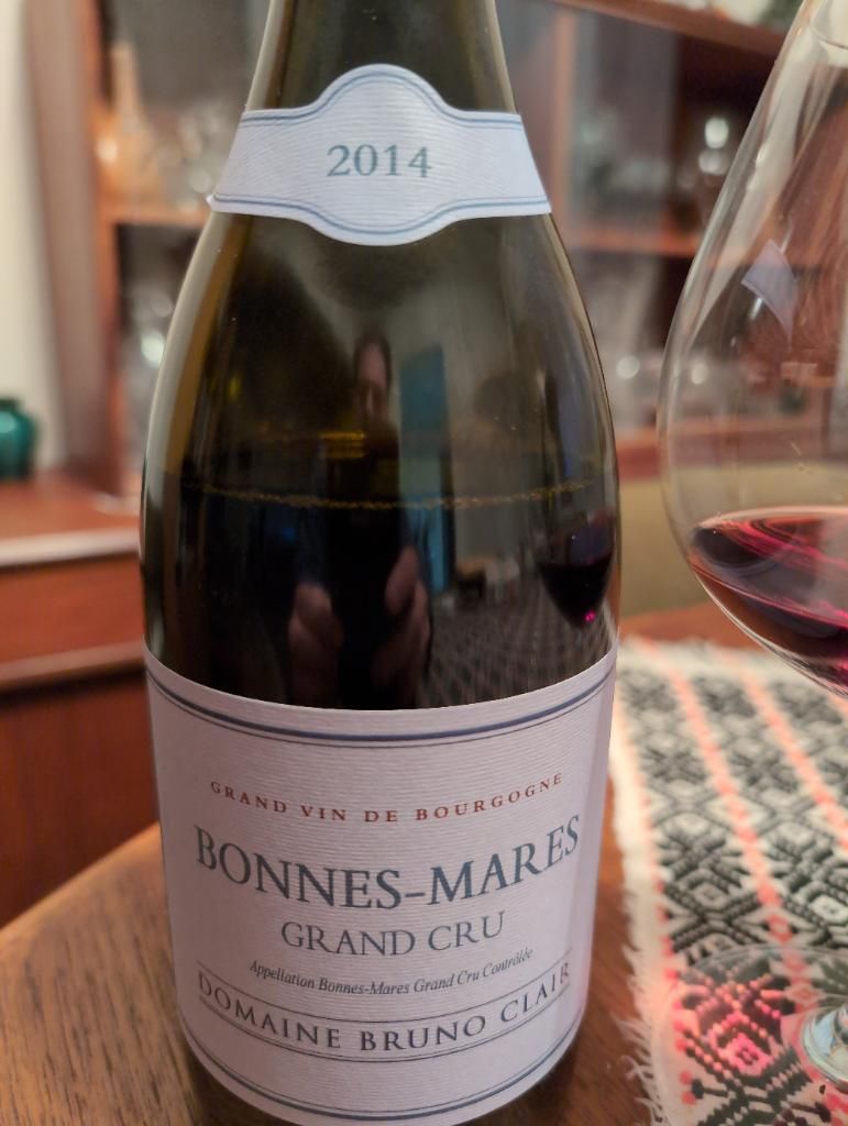 2014 Domaine Bruno Clair Bonnes Mares - CellarTracker