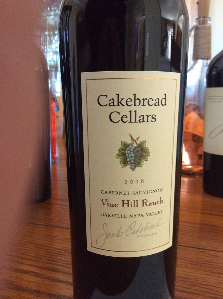 2018 Cakebread Cellars Sauvignon Vine Hill Ranch, USA