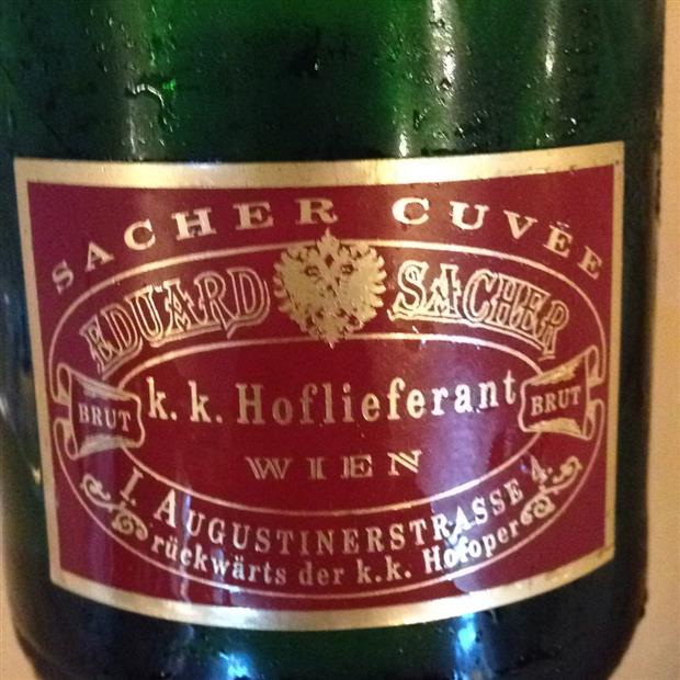 NV k. k. Hoflieferant Welschriesling Brut Sacher Cuvée, Austria ...