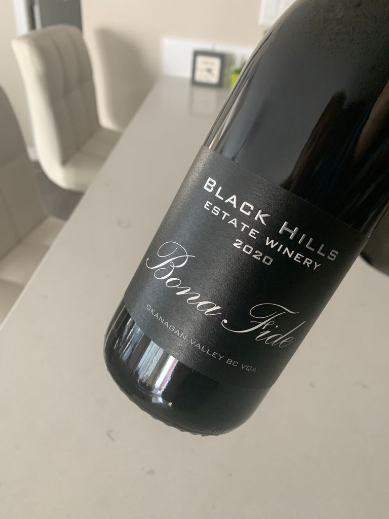 BLACK HILLS - BONA FIDE 2021 Canadian Red Wine