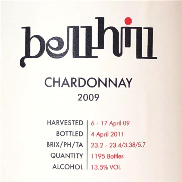 2019 Bell Hill Chardonnay - CellarTracker