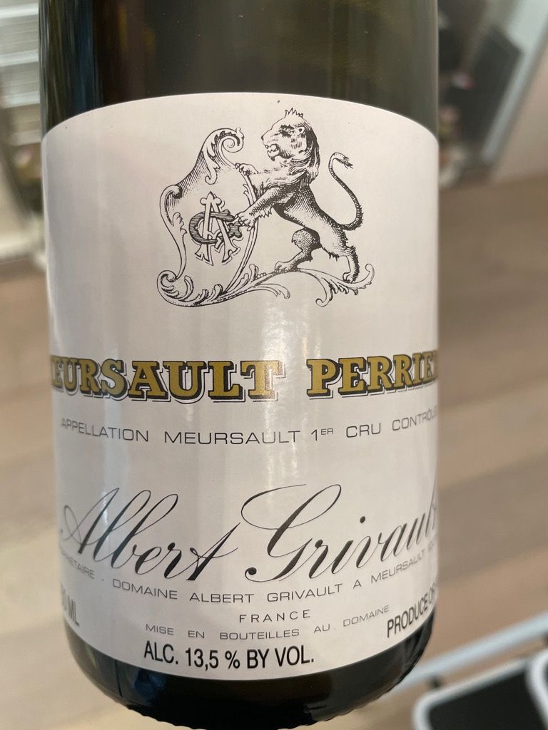 2023 Albert Grivault Meursault 1er Cru Perrières - CellarTracker