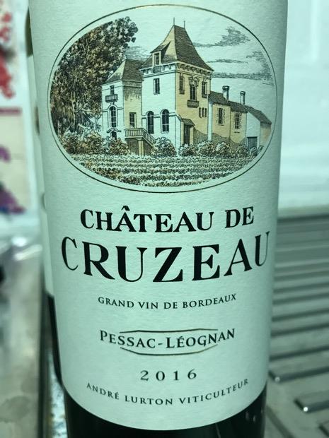 2016 Chateau De Cruzeau Blanc France Bordeaux Graves Pessac Leognan Cellartracker