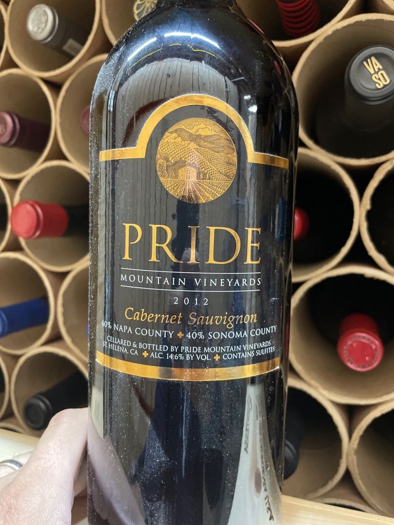 2013 Pride Mountain Vineyards Cabernet Sauvignon - CellarTracker