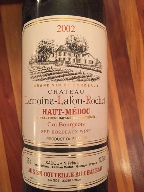 2004 Château Lemoine-Lafon-Rochet - CellarTracker