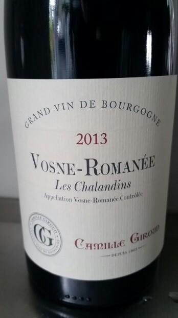 2017 Camille Giroud Vosne-Romanée Les Chalandins - CellarTracker