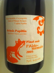 2006 Tony Bornard Pinot Noir Arbois Pupillin L