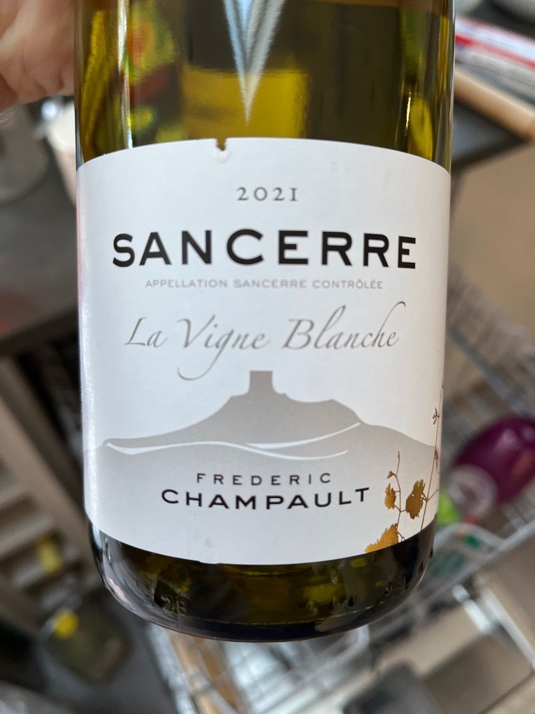 2021 Frederic Champault Sancerre La Vigne Blanche, France, Loire Valley