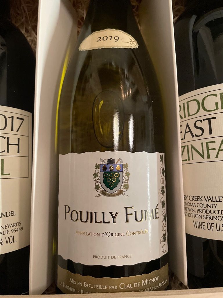 2020 Claude Michot PouillyFumé Les Berthiers, France, Loire Valley