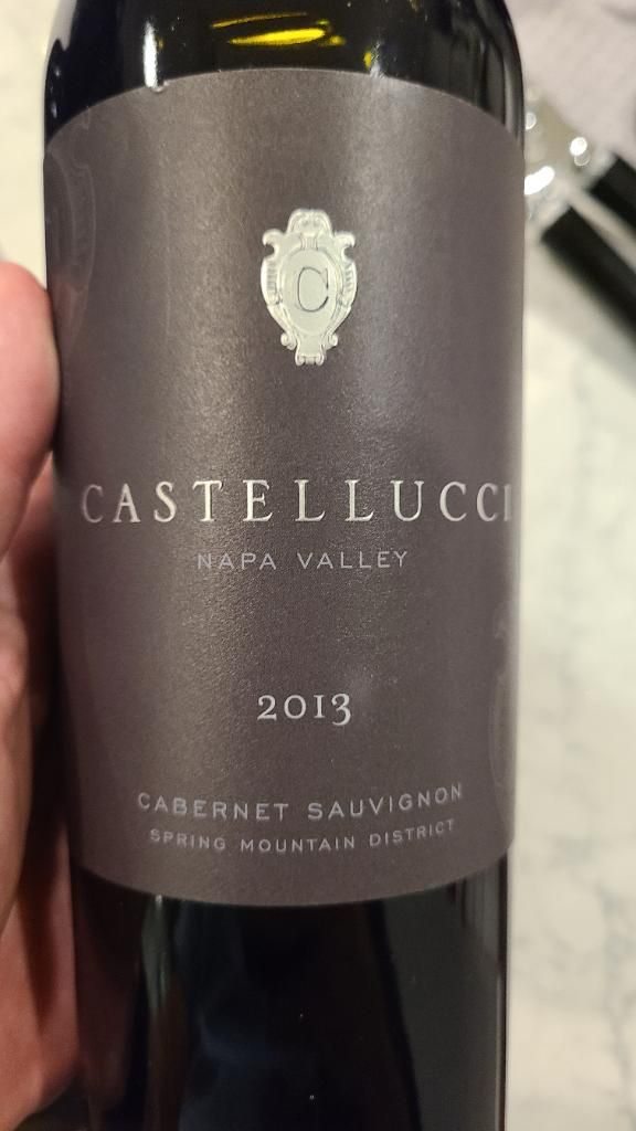2013 Castellucci Cabernet Sauvignon Spring Mountain District