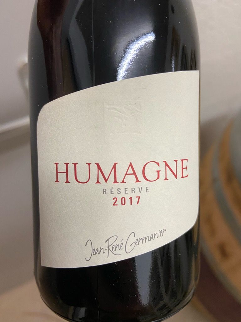 2019 Jean-René Germanier Humagne Rouge Reserve, Switzerland, Valais ...