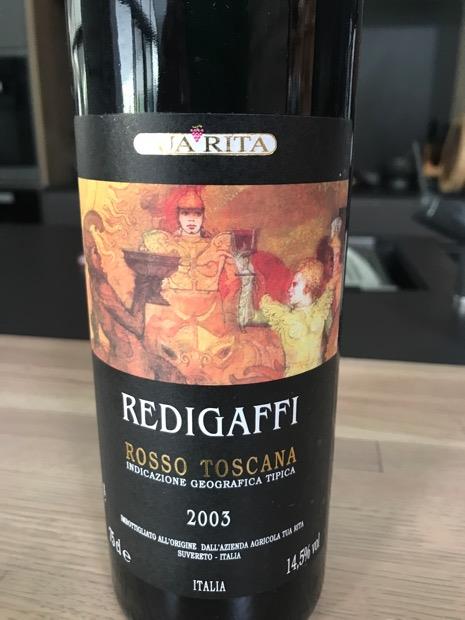 2003 Tua Rita Redigaffi Toscana IGT - CellarTracker