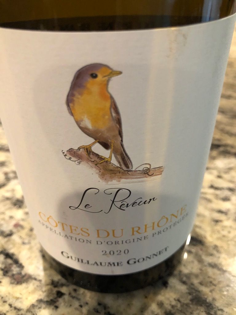2020 Guillaume Gonnet Côtes du Rhône Le Rêveur Rosé - CellarTracker