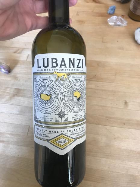 2018 Lubanzi Wines Chenin Blanc, South Africa, Coastal Region ...