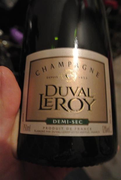 N.V. Duval-Leroy Demi-Sec Champagne