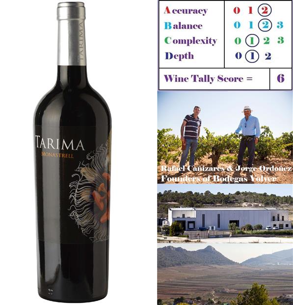 2015 Bodegas Volver Monastrell Tarima Hill Old Vines - CellarTracker