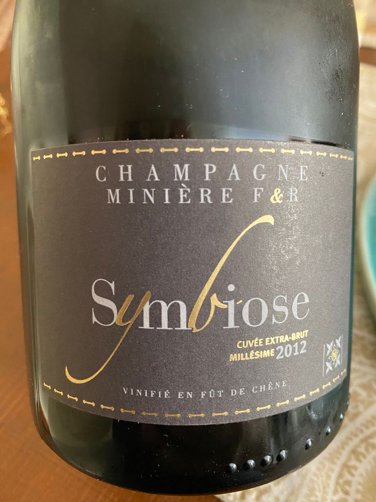 2012 Minière F & R Champagne Symbiose Extra Brut - CellarTracker
