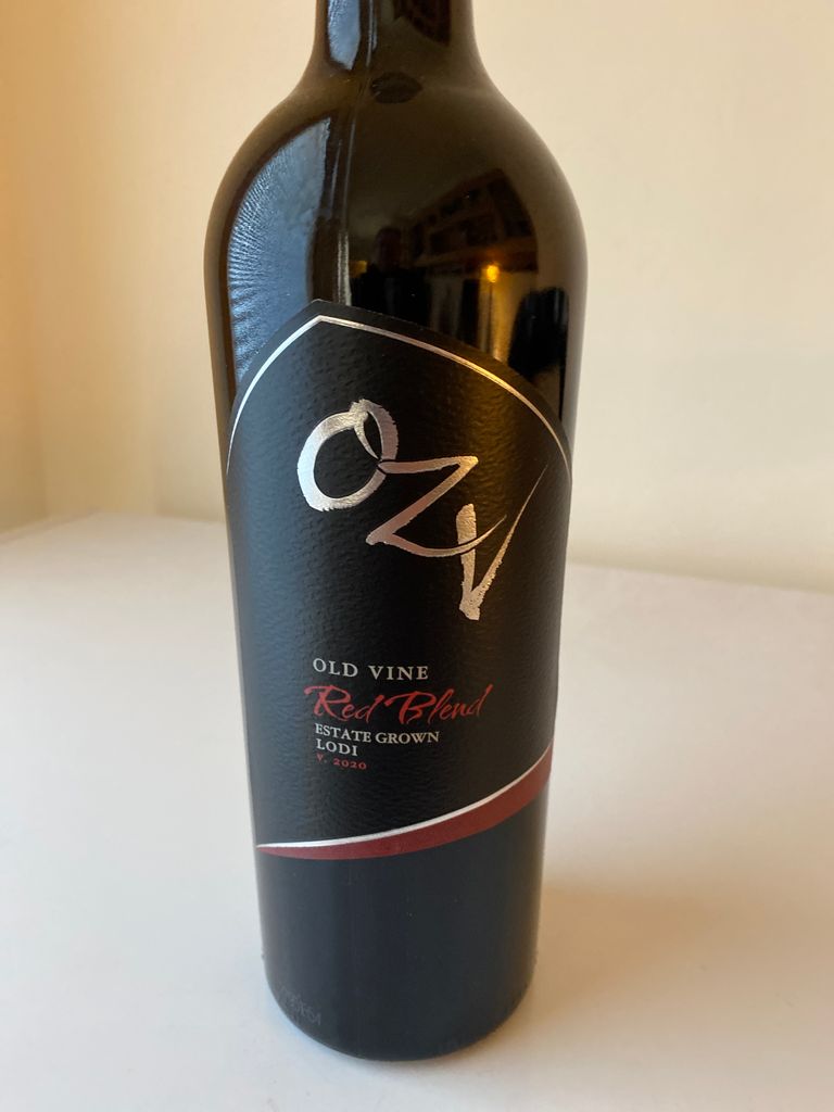 2019 Old Zine Vines OZV Red Blend Estate Grown, USA, California