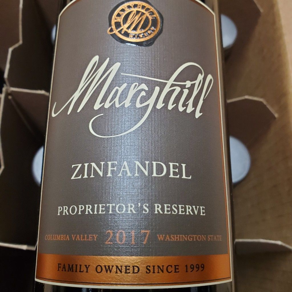 1917 Maryhill Zinfandel Proprietor's Reserve, USA, Washington, Columbia