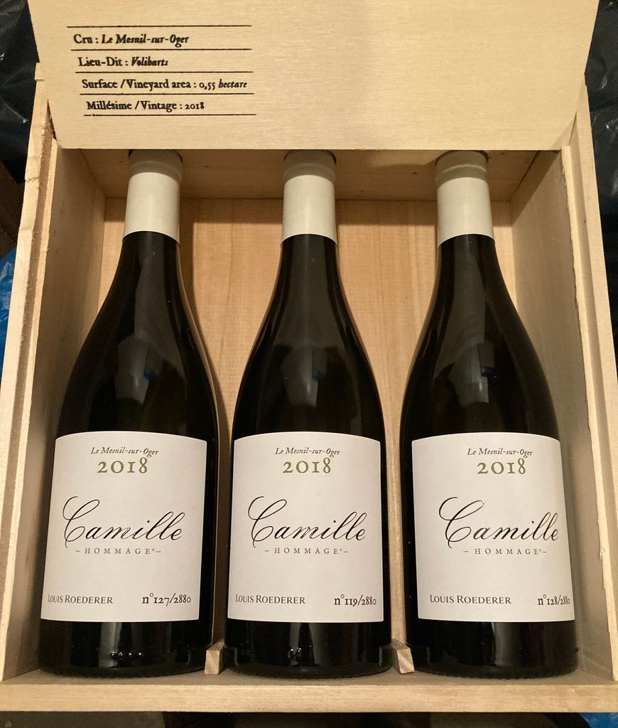 【最高峰】Camille Hommage 2018 Louis Roederer 2018 Louis Roederer Camille Hommage Blanc - CellarTracker