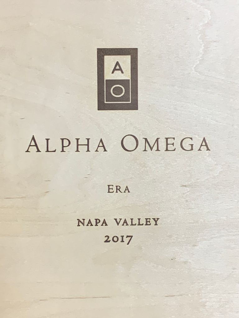 2017 Alpha Omega Era CellarTracker