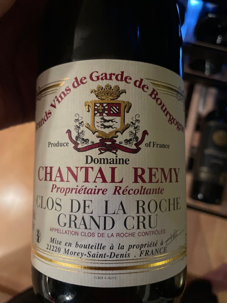 2009 Domaine Chantal Rémy Clos de la Roche - CellarTracker