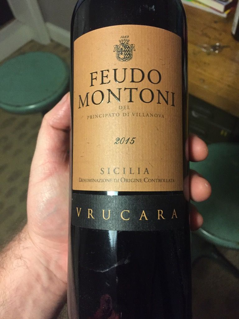 2015 Feudo Montoni Nero d'Avola Sicilia Vrucara (Selezione Speciale ...