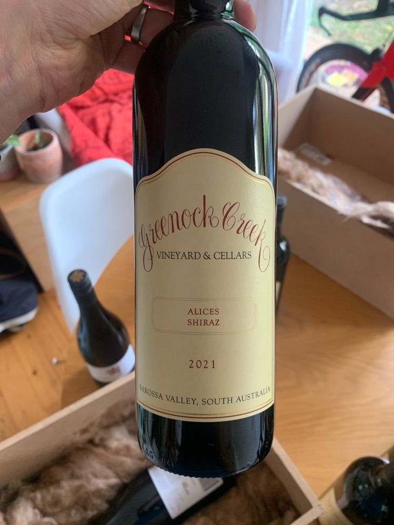 2021 Greenock Creek Shiraz Alices - CellarTracker